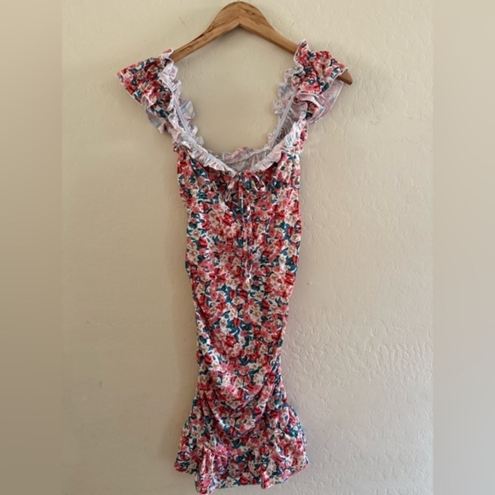 Floral Ruffle Dress